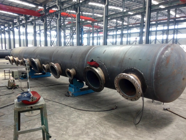 莫力达瓦锅炉分汽缸压力管道